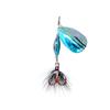 Señuelo Compuesto Colorido Spinner Giratorio Plomo Pez 6.5g Vib Spinner Cebo Pesca Mar Atado con Anzuelo de Pluma Cebo Imitación Cebo Falso