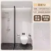 Painéis de Parede de Cristal de Pedra Spc para Banheiros e Box de Banho, Painéis de Parede Impermeáveis com Emenda Perfeita para Hotéis, Painéis de Parede de Venda Direta da Fábrica