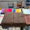 Pano de Guardanapo Espesso Premium de Algodão Puro Colorido Quente Feito Sob Medida 50*50cm Tecido com Borda de Cetim Adequado para Hotéis, Restaurantes e Salas de Estar
