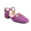 Zapatos Cuadrados de Gamuza Coreanos de Verano con Hebilla Baotou Sandalias Abiertas Sandalias de Tacón Bajo 40-43 Zapatos de Comercio Exterior