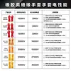 Guantes Aislados Shuang'An de 12Kv para Electricistas para Prevenir Electrocución, Guantes Planos de Caucho Natural para Trabajar con Electricidad Cx122