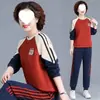Traje Esportivo Casual de Qualidade TikTok Tmall para Mulheres de Meia-idade e Idosas, Novo Conjunto de Duas Peças Moda Outono/Inverno 2026