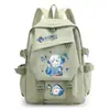 Mochila de Dibujos Animados Anime Tiburón Chica Gawr Gura, para Niños y Niñas, Estudiantes de Primaria y Secundaria, Gran Capacidad, Bolso Escolar Casual