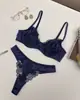 Nova lingerie sexy transparente estilo francês de verão, sutiã ultra-fino com bordado de renda, minimiza seios grandes e previne flacidez