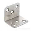 Suporte de Placa de Suporte de Cantoneira em L de Ângulo Reto para Processamento Personalizado Suporte de Fixação de Móveis Acessórios de Conexão Divisória Cantoneira de Ferro Espessada em Ângulo de 90 Graus