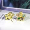 Brincos Grandes Flor de Cristal Agulha de Prata 925 Exquisitos Brilhantes Zircônia Brilhante Coreano Versátil Doce Novos Brincos