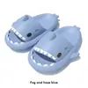 Zapatillas de tiburón genuinas de nueva generación transfronterizas calientes divertidas de la misma celebridad de Internet sandalias de tiburón para pareja para hombres