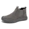 Zapatos de Hombre Otoño Botas de Caña Alta Antideslizantes Resistentes al Desgaste para Obra Deportivas Casuales Zapatos de Trabajo Zapatos de Protección Laboral para Hombre