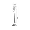 Juego de vajilla de acero inoxidable 304 de estilo transfronterizo, elegante, para hotel, con cuchillo, tenedor y cuchara para carne, cuchara gruesa para uso doméstico.