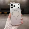 Funda de Teléfono Magnética Fina con Purpurina de Cielo Estrellado Transformable al Instante para Apple 17PROMAX Tendencia 16PRO Acrílico 11/12