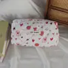 [Design Protegido por Direitos Autorais] Estojo de Papelaria Doce e Fofo Estilo Coreano, Bolsa Multifuncional para Maquiagem, Bolsa para Armazenamento Diversos, Estojo de Lápis de Grande Capacidade