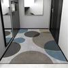 Tapete de veludo cristal absorvente antiderrapante leve para corredor de luxo para porta de casa, fácil de cuidar, tapete para corte de pés, tapete para casa