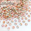 Punta de Manicura Flor de Ciruelo de 6 mm Joya de Diamante con Forma Especial Decoración de Manicura Material para Uñas Portátil Super Brillante Arte de Uñas Diamante para Cabello