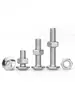 Tornillo y tuerca hexagonales de acero inoxidable 304 con cabeza grande y juego Combinación de cabeza grande y cabeza de hongo M4M5M6M8