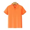 Camiseta Polo de Color Sólido de Secado Rápido para Niños Cuello Camisero Camiseta Logo Personalizado Niños y Niñas Estudiantes de Jardín de Infancia y Primaria Cuello de Solapa Mangas Cortas