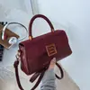 Bolsa Pequena Quadrada Patchwork Fosca 2026 Nova Nicho Retro Versátil Bolsa de Ombro Elegante para o Dia a Dia Transversal Bolsa de Mão