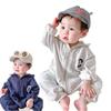 Mameluco para Bebé para Otoño, Estilo Coreano, Mono Súper Lindo para Niños y Niñas, Ropa Suave de Manga Larga para Gatear al Aire Libre en Primavera y Otoño