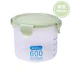 Frasco de plástico transparente sellado para refrigerador, recipiente para conservar la frescura, caja para almacenar granos de cocina, recipiente para almacenar alimentos