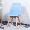 Silla de Oficina Nórdica Simple Silla de Escritorio para el Hogar Taburete con Respaldo Negociación Personalizada Silla de Comedor Tulipán Eames
