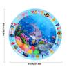 Colchoneta Inflable para Golpear Niños Transfronteriza Diversión para Acariciar Bebés Juguete de Peces Marinos de PVC Colchoneta de Agua para Bebés para Aprender a Gatear