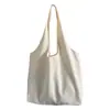 Bolsa de Lona Lisa Colete Estilo DIY Grande Capacidade Bolsa de Lona Pintada à Mão DIY Personalização Artesanal em Pequena Escala