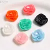 Corea del Sur Color Joker Flor Brillante Plegada Parche de Resina Accesorios Diadema DIY Pasador Cordón para el Cabello Material Mayoreo