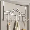 Estante de Almacenamiento con Gancho para Puerta Personalizado para Uso Doméstico, Gancho para Ropa sin Taladro para Dormitorio y Cocina, Gancho Multifuncional para Abrigos
