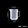 Copo medidor translúcido 100ml-1000mL escala Copo copo plástico resistente a altas temperaturas copo de laboratório copo atacado