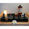Olla de Aceite Esencial para Spa Tailandés Salón de Belleza Cerámica Hoja Botella de Aceite Esencial Aromaterapia Mezcla Dispensación Bandeja de Spa Set