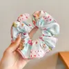 Elástico de cabelo com laço estilo francês-coreano, acessório de cabelo multicamadas retrô estilo faculdade britânica, scrunchie liso