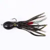 Venta al por mayor del fabricante Cebo de calamar plomado con doble anzuelo 21G/11Cm Pesca en el mar Pesca desde embarcación Cebo artificial simulado Cebo blando para aguas profundas
