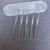 Acero Inoxidable Recogedor de Oídos Caja de Almacenamiento Portátil Cuchara Limpiadora de Oídos para Adultos Niños Herramienta Recogedor de Oídos Cuchara para Oídos de Estilo Antiguo