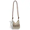 Bolsas Artesanais para Mulheres, Novo Estilo Verão 2026, Bolsa de Ombro Fashionável Estilo Floresta, Bolsa Transversal de Praia para Férias na Beira-Mar