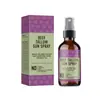 Novo produto transfronteiriço, sem rótulo, textura refrescante de névoa de água, sensação de pele hidratada e refrescada, primer, spray protetor solar com manteiga de karité 100ml