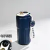 Taza termo para café con pantalla de temperatura, regalo al por mayor, alto valor estético, taza de viaje portátil, diseño nuevo y simple, taza de acero inoxidable 316