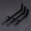 Suporte Gancho de Serviço Pesado Suporte Triangular Espessado Montado na Parede Suporte para Barra de Pendurar de Guarda-Roupa Suporte de Carga Suporte para Prateleira Atacado