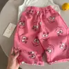 Calça Antimosquito Infantil Desenho Animado Transfronteiriça Verão 2026 Novo Estilo Calça Reta para Bebê Calça Antimosquito com Estampa Completa para Meninos e Meninas