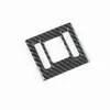 Adequado para 20 ideal uma luz dupla piscante peça decorativa de modificação interruptor de controle de luz de advertência triangular Y de patch de fibra de carbono ABS