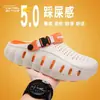 Zapatos Perforados para Hombre 2026 Nuevas Chanclas de Verano para Conducir y Exteriores con Sensación de Caminar sobre las Nubes, Antideslizantes, Resistentes a Olores, Sandalias Cerradas para Hombre
