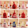 Bolsa de Regalo de Año Nuevo 2026 Caja de Dulces de Mano Bolsa con Cordón Bolsa de Regalo para Reunión Anual de Empleados Bolsa de Lona del Año del Caballo
