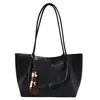 Bolso Grande de Moda Simple para Mujer 2026 Nuevo Estilo Moda Retro Bolso de Hombro para Viajes Cotidianos Gran Capacidad Bolso Tote Casual Moderno