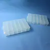 Caja de Almacenamiento de Plástico Desmontable Grande con 24 Compartimentos para Escritorio, Clasificación y Organización de Cuentas, Cuentas Pequeñas y Diamantes, Al por Mayor