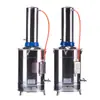 Destilador de Agua Destilada Eléctrico de Acero Inoxidable Generador de Máquina de Agua Destilada de Laboratorio Corte de Agua Eléctrico Autocontrol Anti-Quemado en Seco 5L0L5L