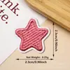 Parches de Tela Bordados con Estrellas de Cinco Puntas, Estrellas con Adhesivo Termofusible, Etiquetas de Tela para Ropa, Parches Bordados Decorativos, Accesorios para Zapatos y Calcetines, Pegatinas de Parches Coloridas