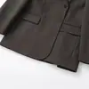 Estilo Europeo y Americano Transfronterizo Aliexpress Más Vendido Comercio Exterior Ropa de Mujer al por Mayor Zr En Stock Blazer Multiflecce Ajustado