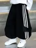 Pantalones de chándal holgados de pierna ancha para niño, estilo coreano, moda infantil, estilo callejero, pantalones casuales, pantalones de comercio exterior para niños pequeños y medianos