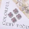 Internet Celebridade Nail Art Zircon Jóias Trevo de Quatro Folhas de Luxo Novo Estilo Japonês Completo Diamante Flash Flor Nail Art Nail Drill Acessórios