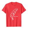Camiseta Estampada Estilo Europeu e Americano de Comércio Exterior Novo 2025 com Estampas Únicas, Top Tamanho Europeu