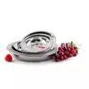 Plato Profundo de Acero Inoxidable Plato para Fruta Plato Espesor 14cm a 28cm Tianfa