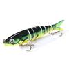 Isca de Pesca Rápida 13,5cm 19g Afundante Multi-Seção Isca de Pesca de Peixe Mino Barata Nova Pesca